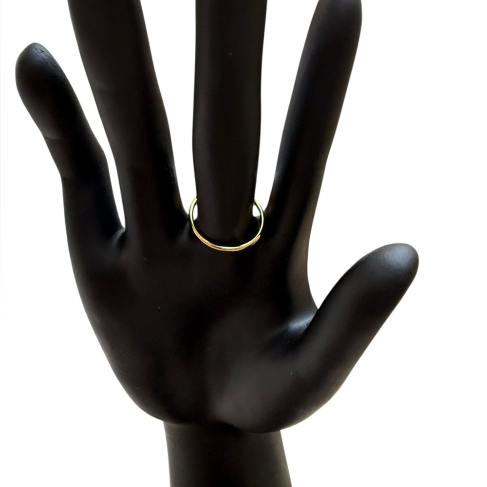 ERTH 14-K Gold Plated Ring w Freshwater Pearls Size 6 - Picture 4 of 8